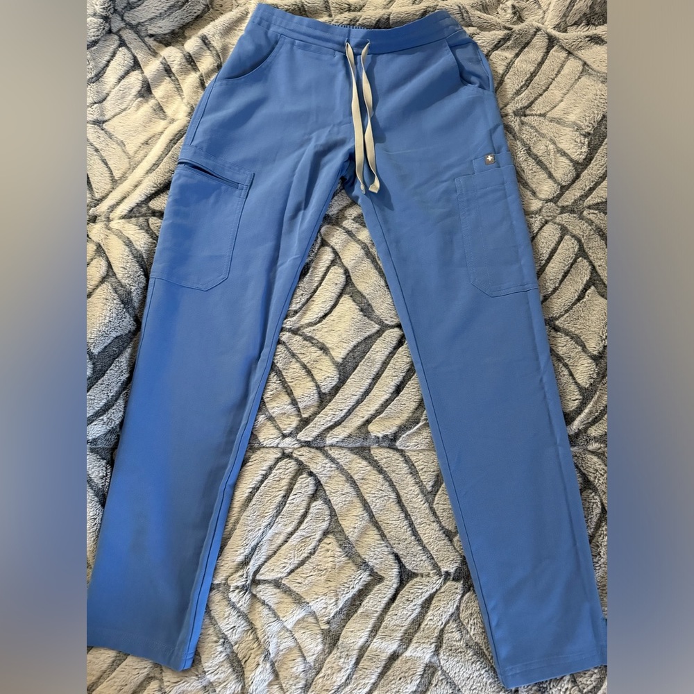 Figs scrub pants. Ceil blue XXS petite